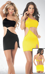Yellow and Black Dresses